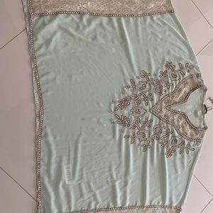 Alice and olivia beaded woman’s top size M/L